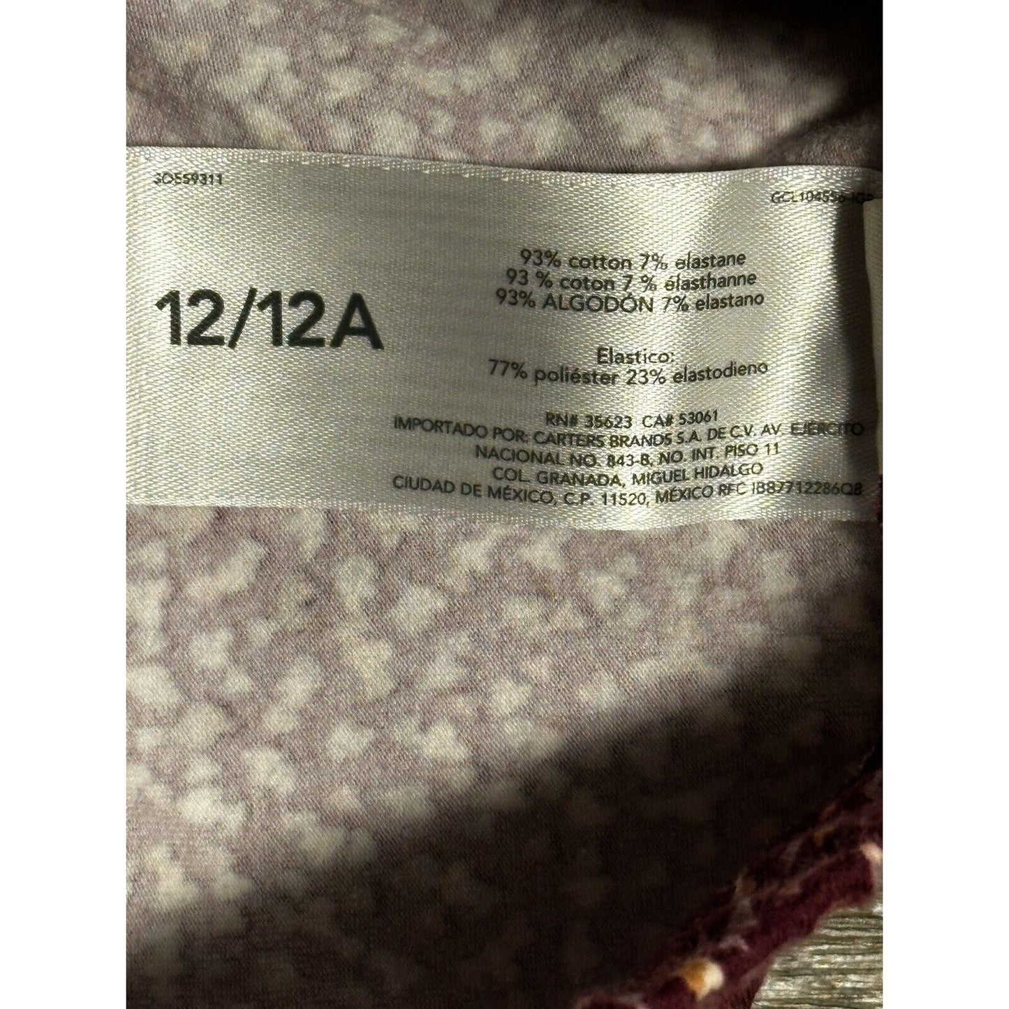 OshKosh B’Gosh Leggings Size 12