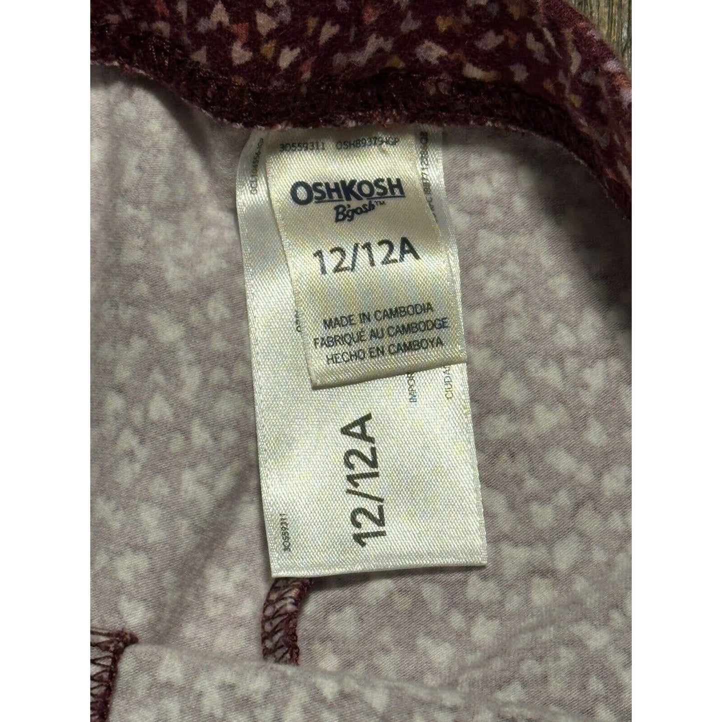 OshKosh B’Gosh Leggings Size 12