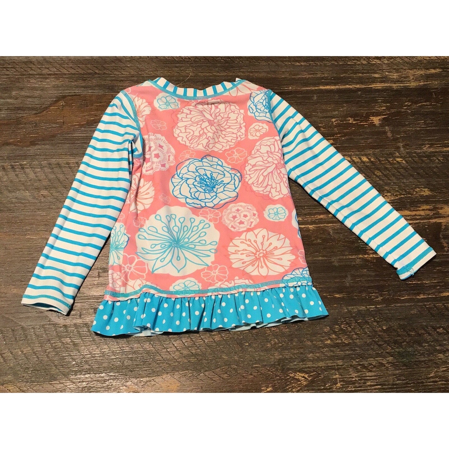 Ruffle Butts Long Sleeve Tankini Size 3T