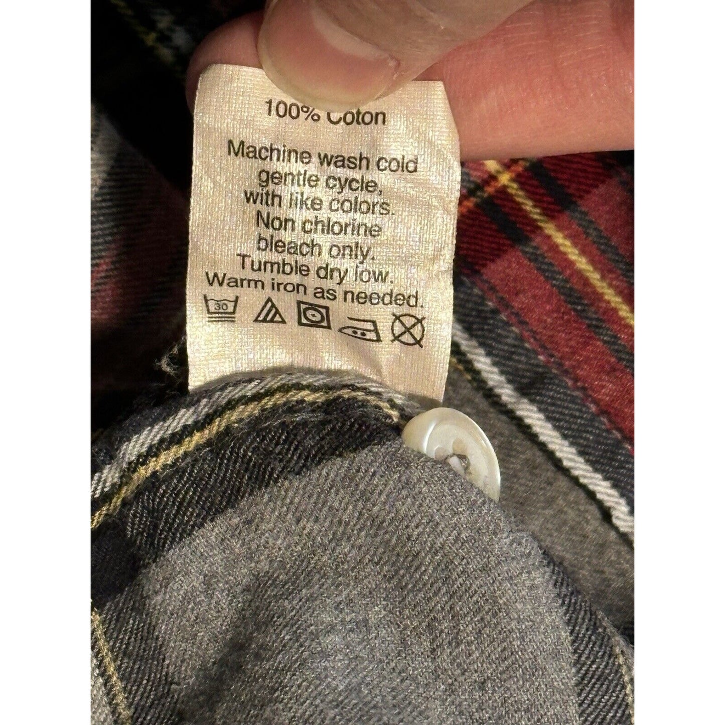 J. Crew Long Sleeve Plaid Shirt Size L
