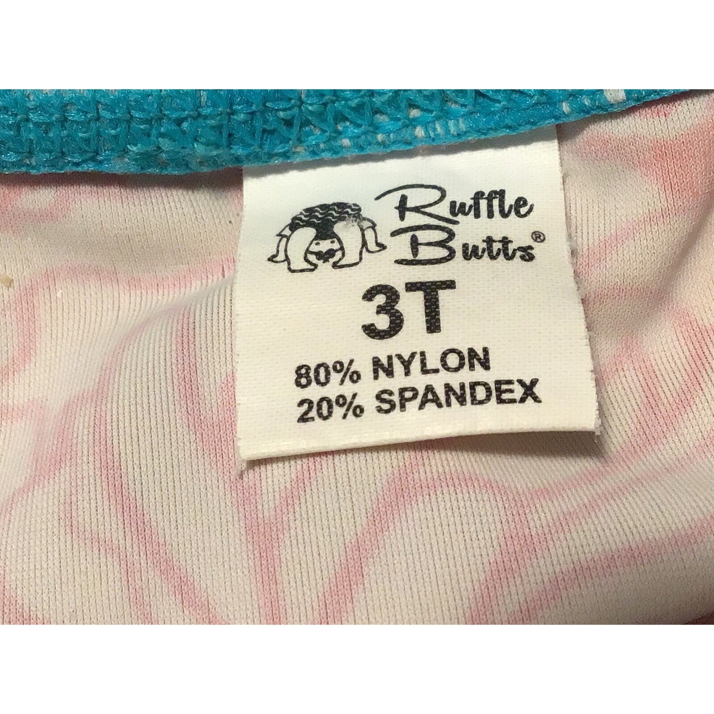 Ruffle Butts Long Sleeve Tankini Size 3T