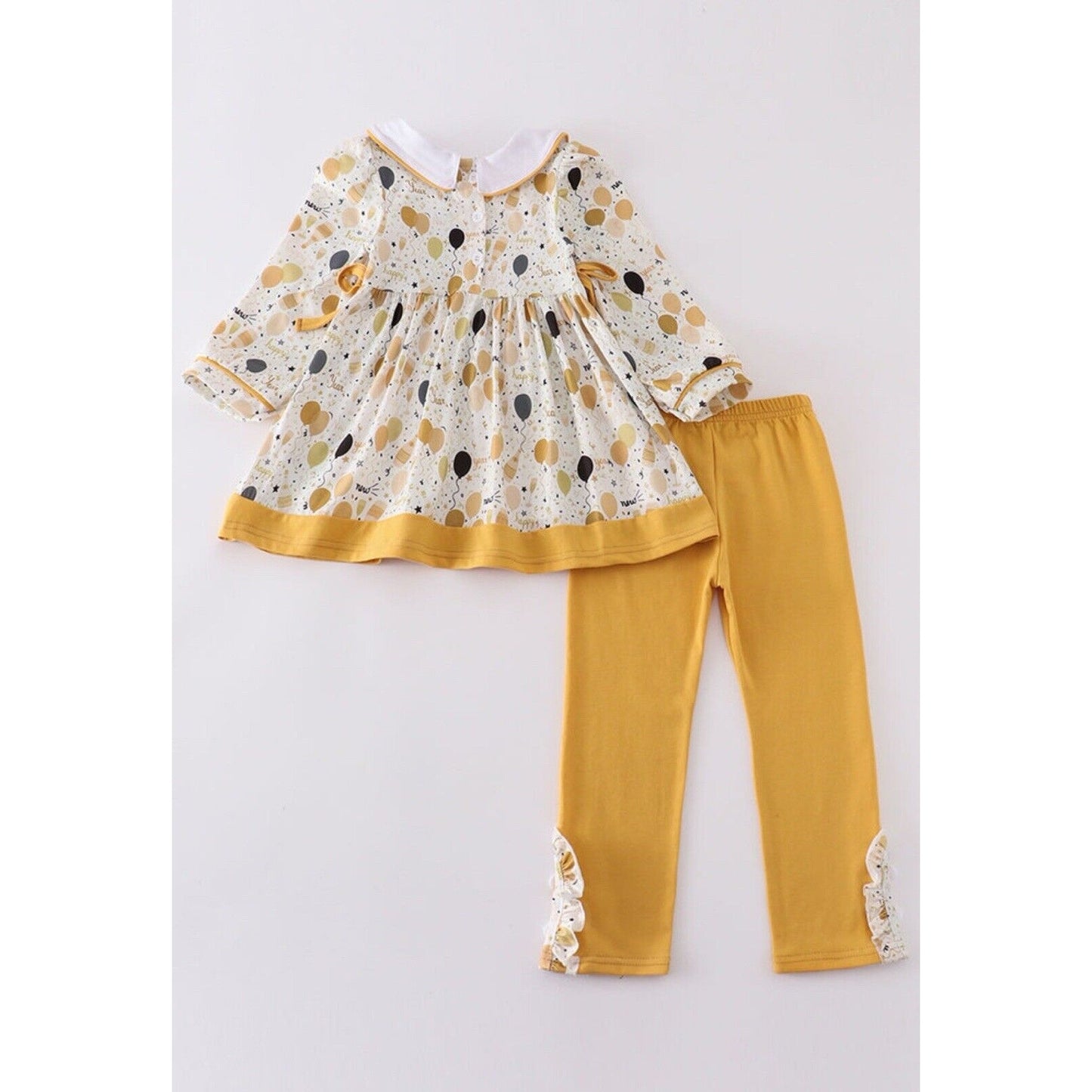 Abby & Evie Two Piece Outfit New Years Size 12 Mo