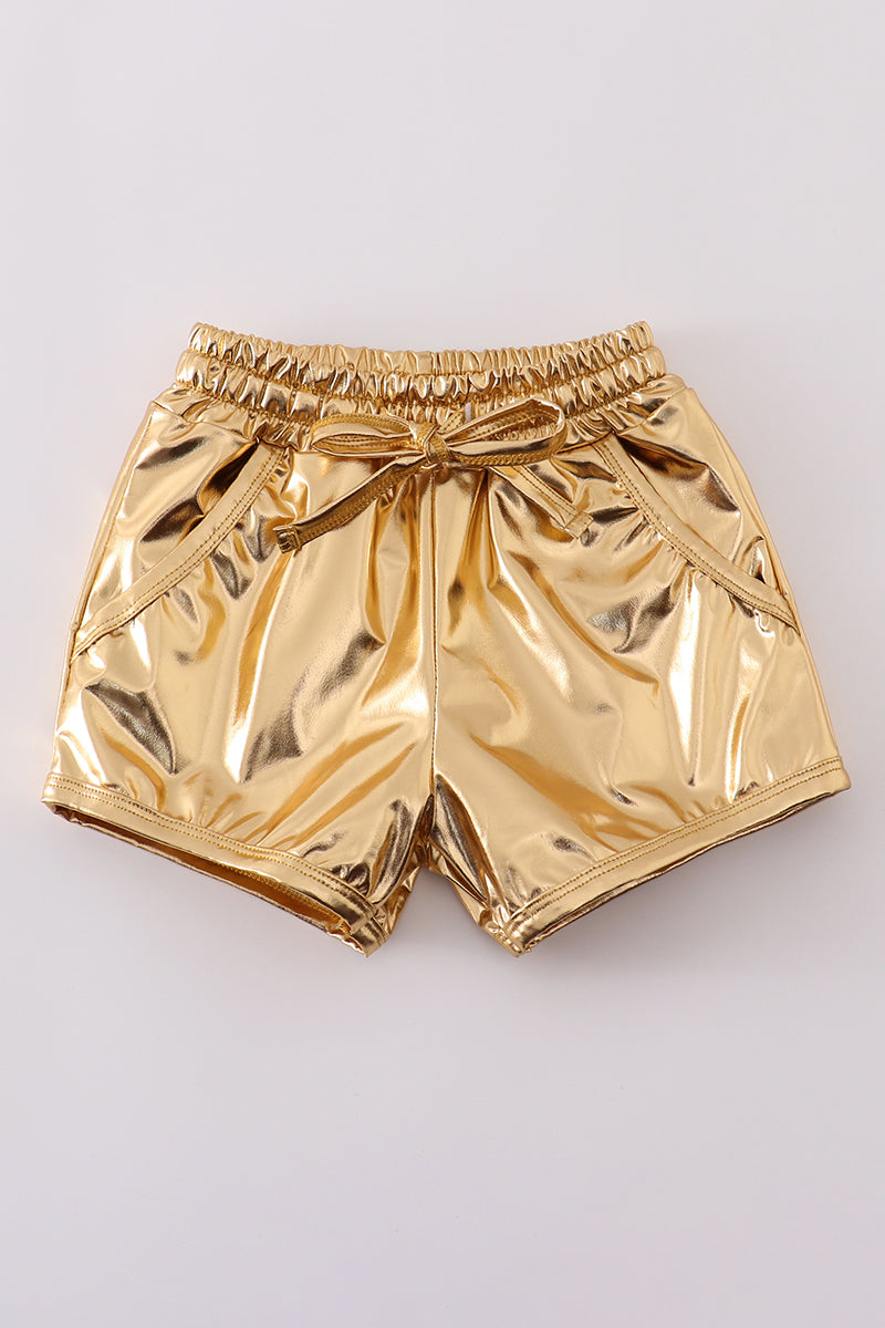 Yellow Laser Shorts