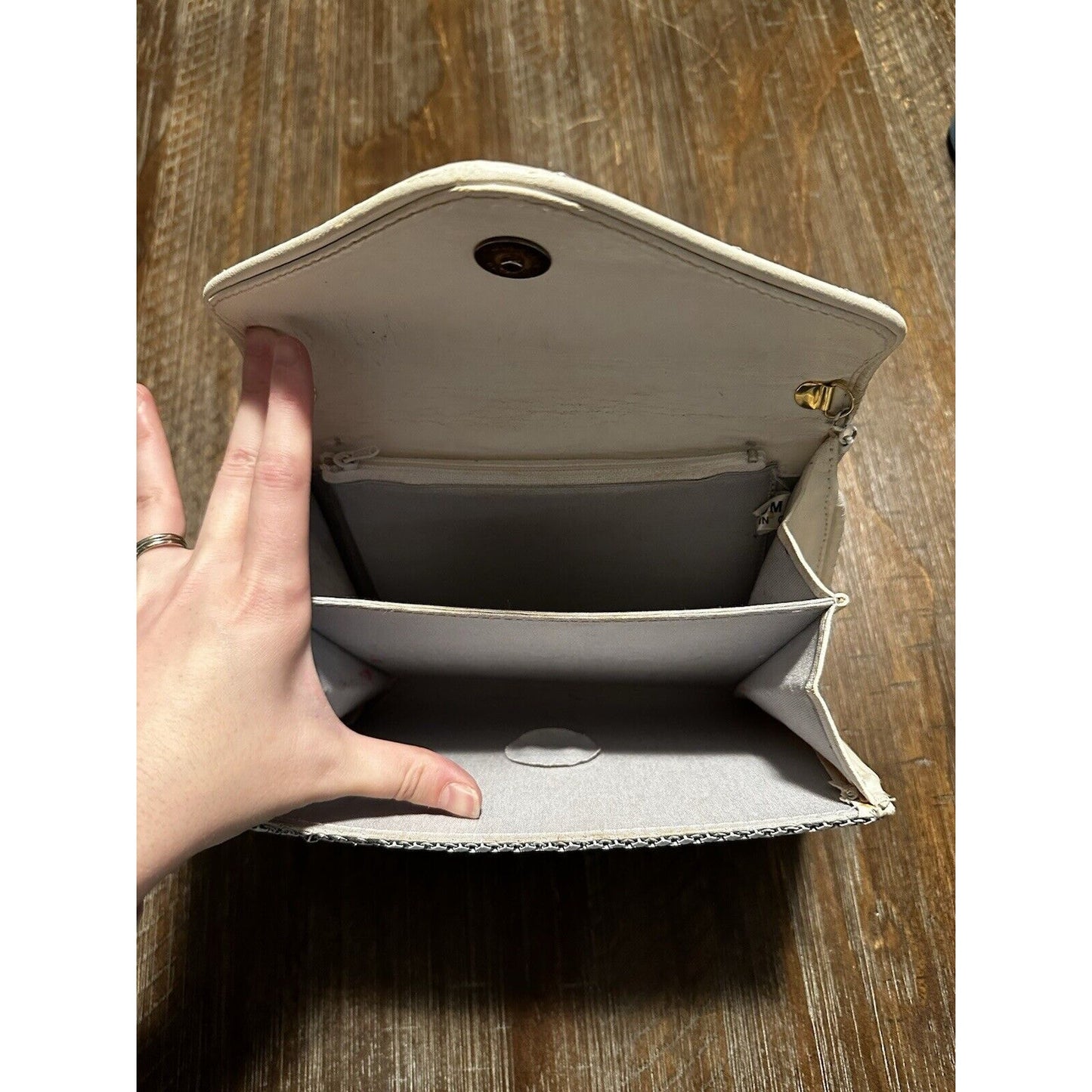 Small White Purse