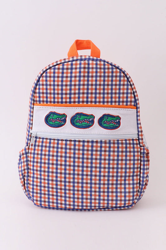 Florida Gators Embroidery Boy Schoolbag